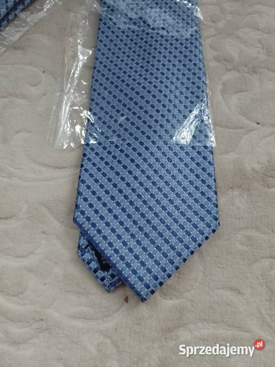SuitConnection Niebiesko granatowy krawat Kraków sprzedam
