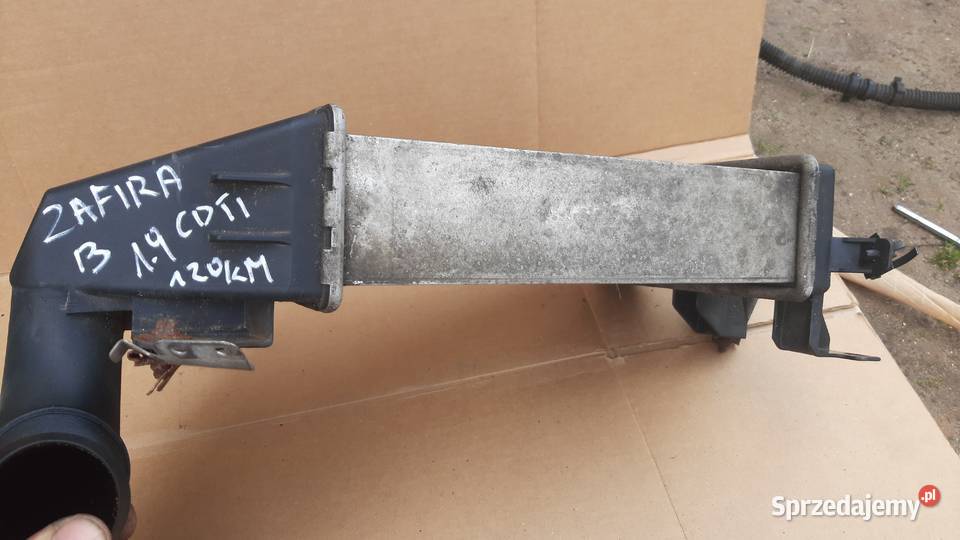 chłodnica intercooler opel zafira b 19 CDTI 120