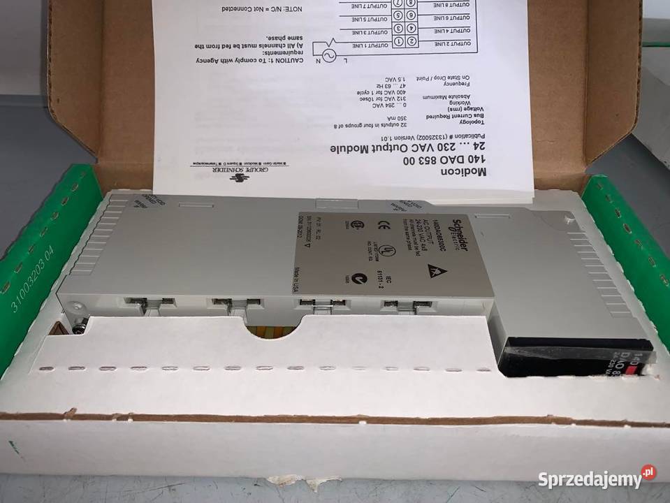 Schneider Electric 140DAO85300C AC Output Warszawa