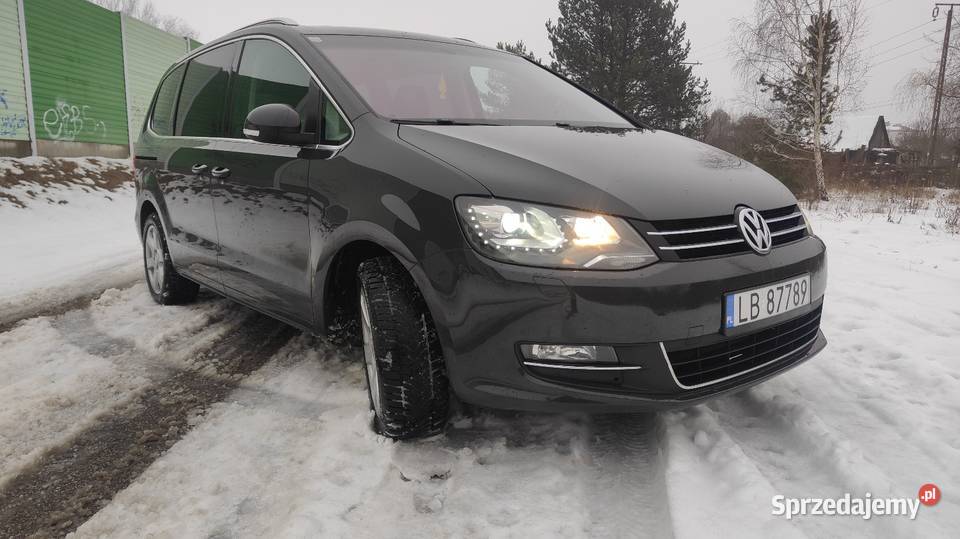 VW Sharan 20 TDI 140 światła do jazdy dziennej