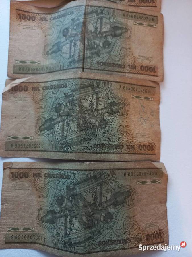 BanknotyBrazylia mazowieckie Warszawa