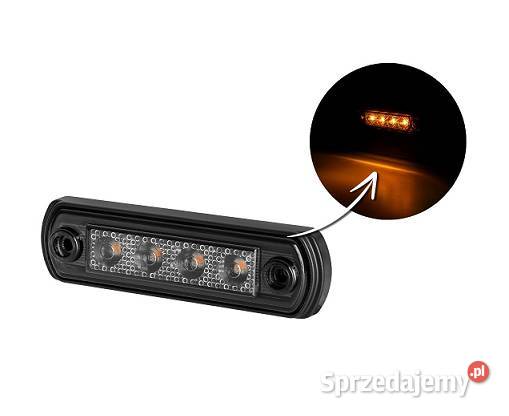 Lampa obrysowa GRAPHITE ciemny klosz 4 diody Godzianów sprzedam