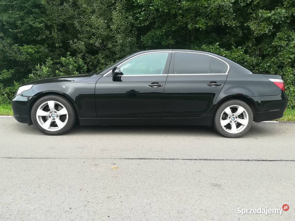 BMW E60 520i benzyna nieuszkodzony Hrubieszów sprzedam