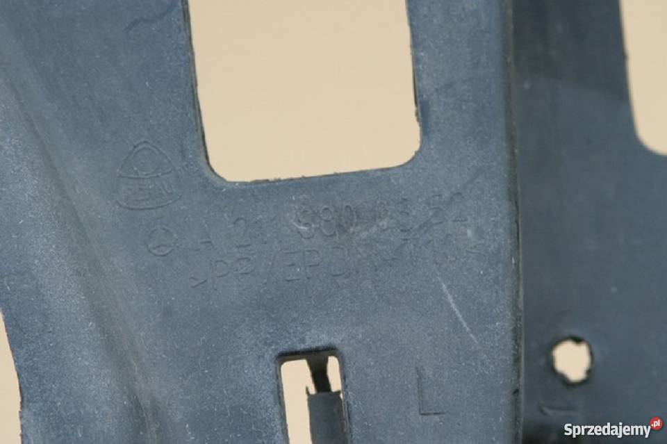 MERCEDES E KLASA ŚLIZG ZDERZAKA LEWY MOCOWANIE