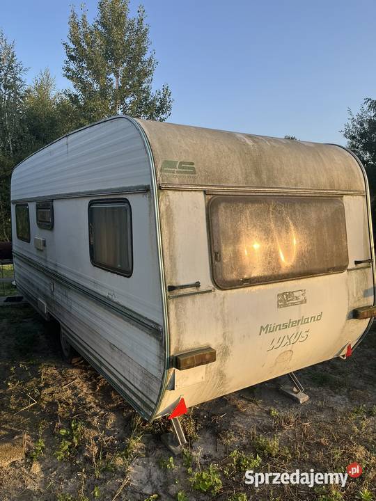 przyczepa kempingowa do postawienia na działkę Końskowola sprzedam