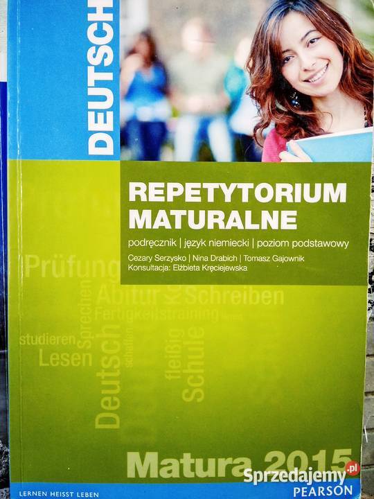 Repetytorium maturalne niemiecki Podręczniki Antykwariat Warszawa