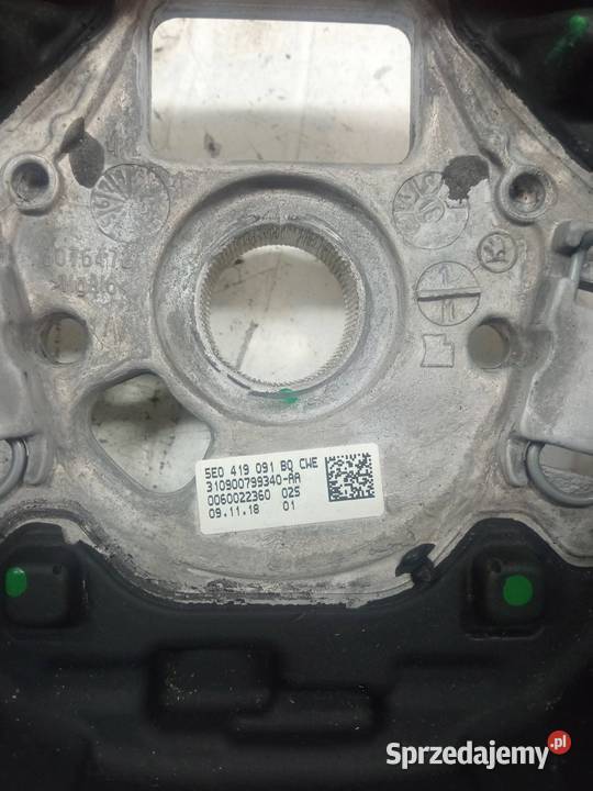 KIEROWNICA MULTIFUNKCJA SKÓRZANA 5E0419091 Skoda