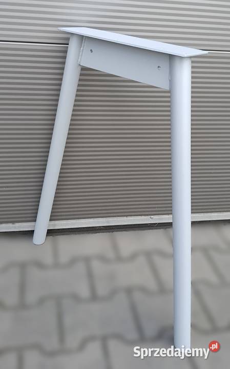Nogi metalowe do stołubiurka kolor szary Dom i Ogród Mianowice sprzedam