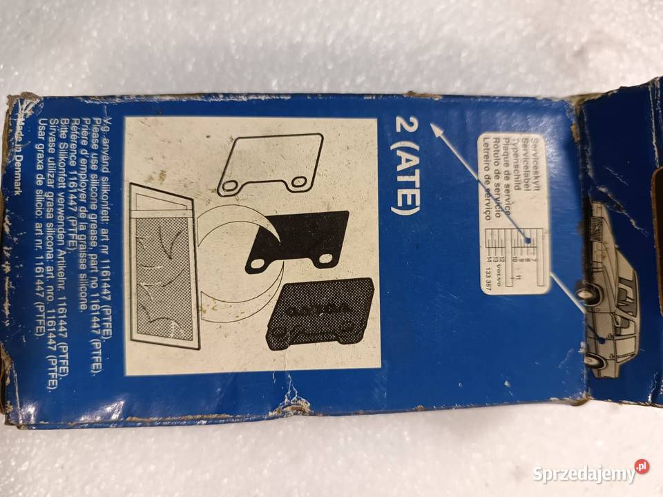 Klocki hamulcowe VOLVO 140 160 240 260 Kielno