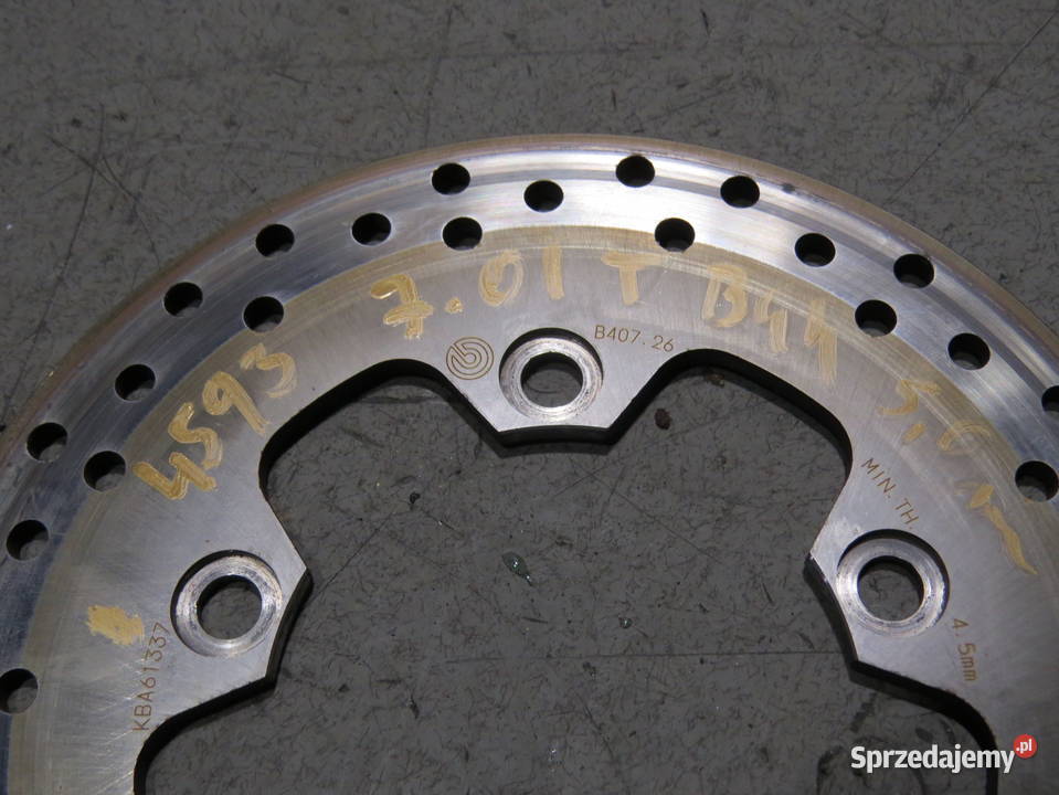 SUZUKI BURGMAN 400 250 N400 K7 10 TARCZA HAMULCA Łódź