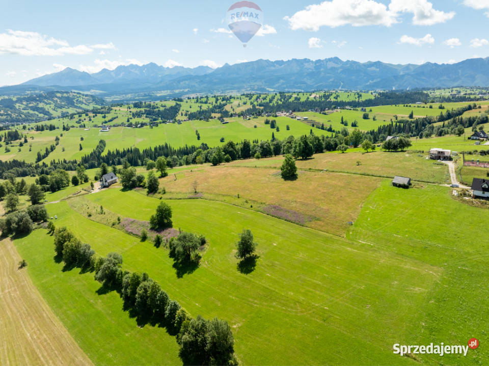SIEROCKIE DZIAŁKA Z WIDOKIEM NA TATRY 1206M2
