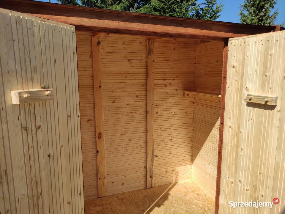 Domek ogrodowy narzędziowy drewutnia Poznań sprzedam