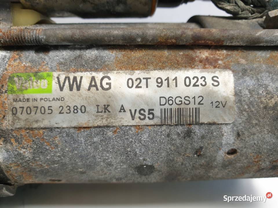 Skoda Octavia II 16 FSI ROZRUSZNIK 02T911023S sprzedam