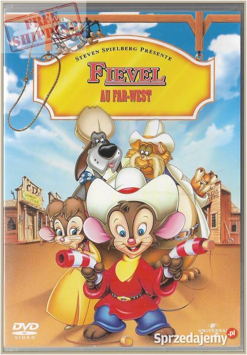 Fievel au Far West 1991 DVD An American Tail DVD Krynica-Zdrój