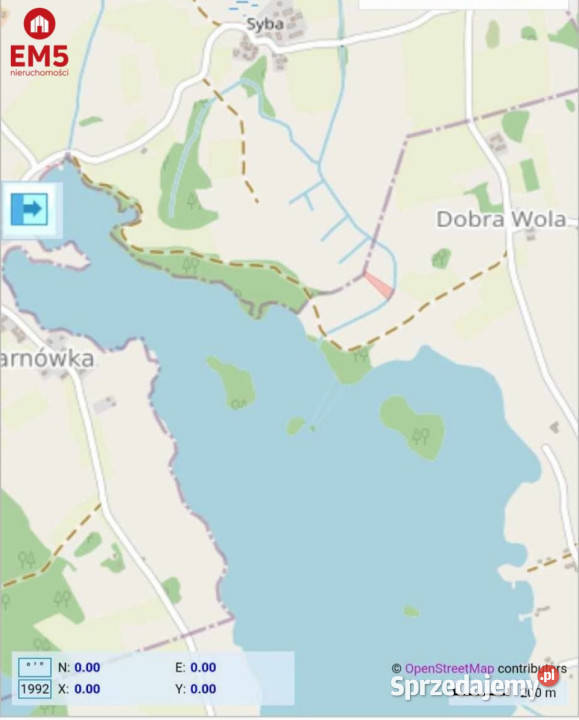 sprzedaży gruntu Dobra Wola 3669m2 45m