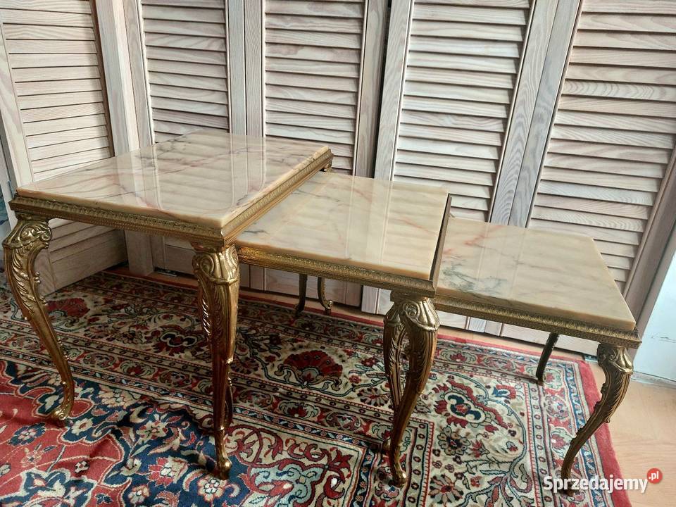 Komplet trzech stolików do salonu Białystok