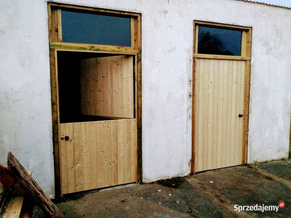 Drzwi Drewniane do Budynków Gospodarczych