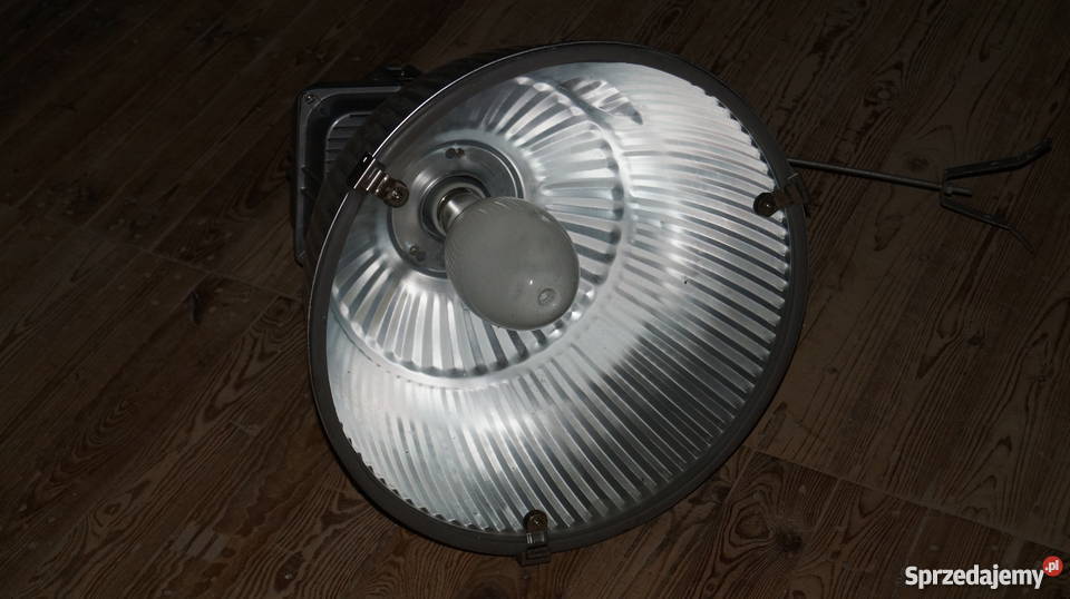 Duża lampa Loft Industrial aluminiowa Mrowino