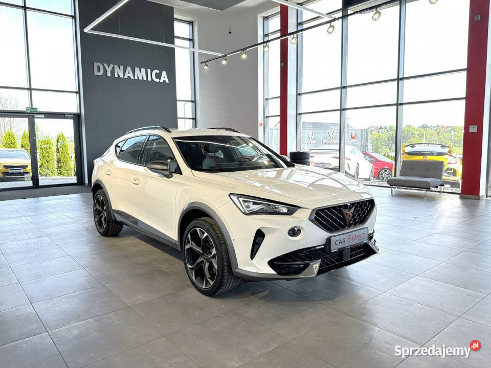 Cupra Formentor 20TSI 190 DSG 4drive 2022 r wspomaganie kierownicy Samochody osobowe