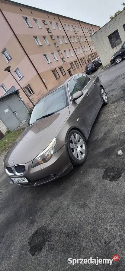 Bmw e60 30d welurowa tapicerka
