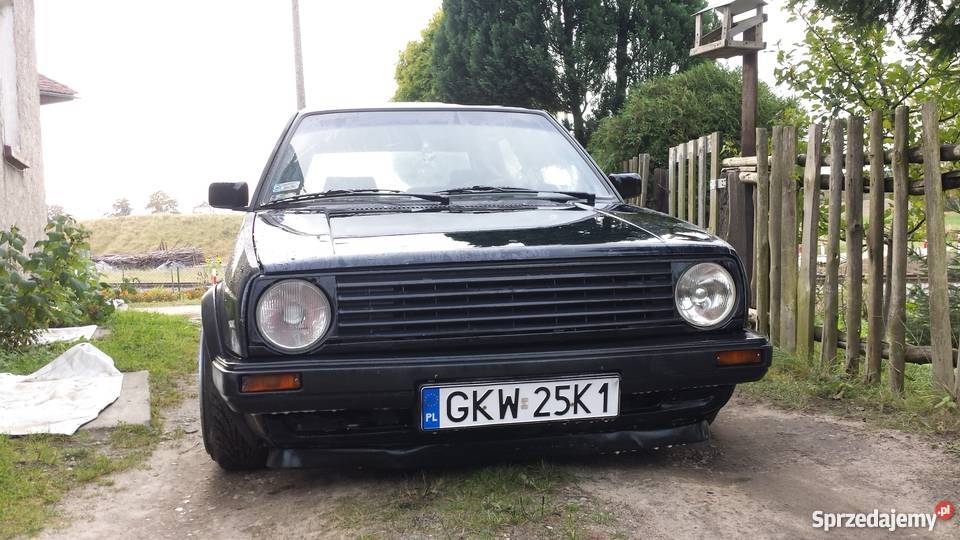Golf 2 16TD gwint fotele recaro alu 16 aluminiowe felgi Sarnowy sprzedam