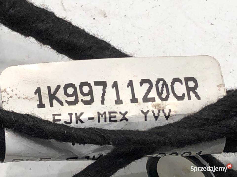 WIĄZKA DRZWI PRZÓD LEWY VW GOLF VI 1K9971120CR Drzwi podkarpackie sprzedam