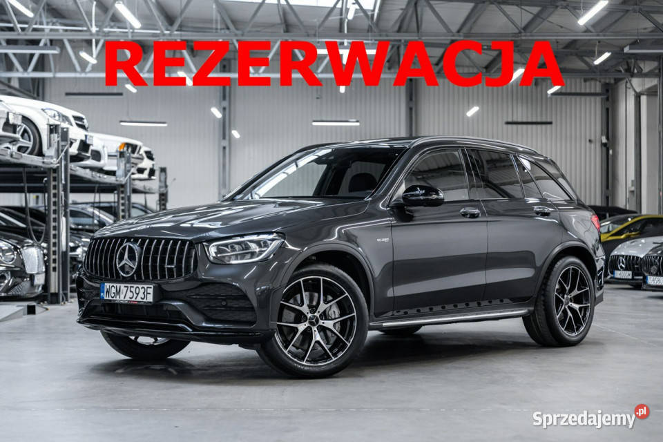 Mercedes GLC 43 AMG 4Matic 390 Salon szary Węgrzce