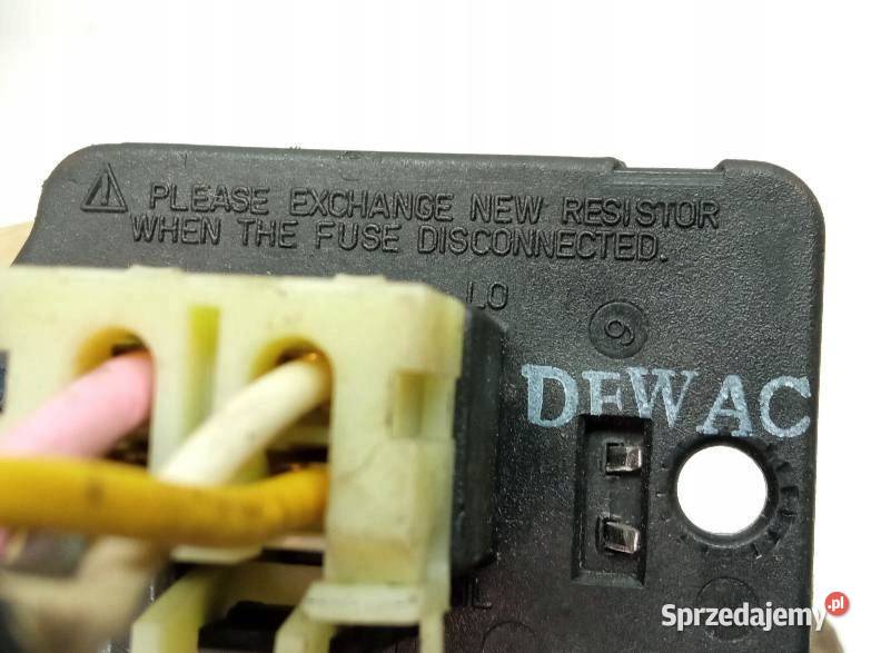 DMUCHAWA NAWIEWU REZYSTOR KOMPLET DGGAKP Dmuchawy