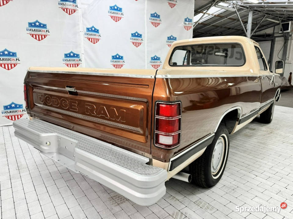Dodge RAM PROMOCJA Dodge Ram 1984 ODNOWIONY Sulechów