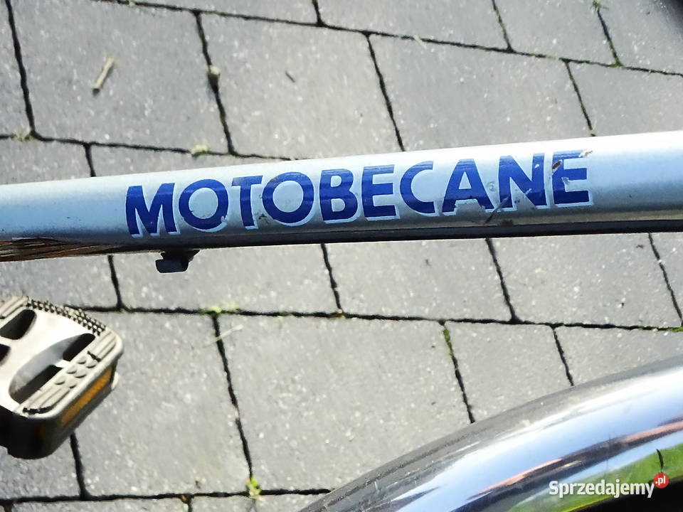 Francuski zabytkowy rower miejski Motobecane lubelskie Biłgoraj