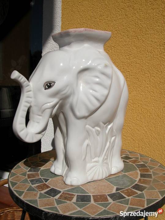 piękny porcelanowy słoń lubuskie Gorzów Wielkopolski