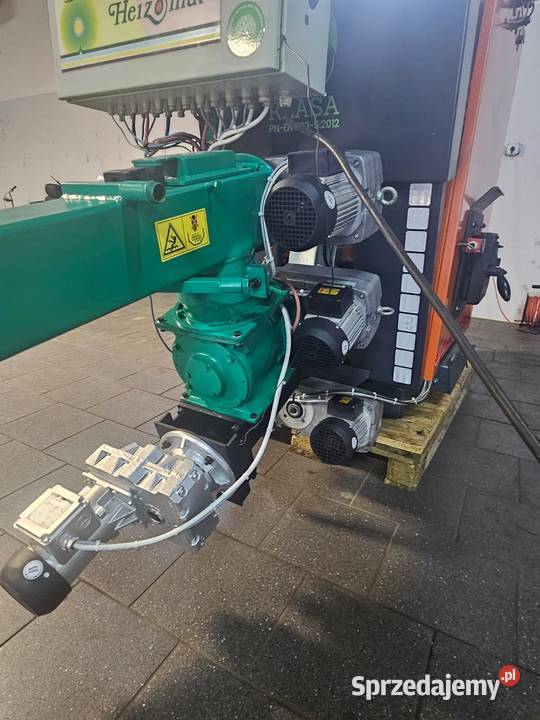 Heizomat 1530kw Piec na Trociny Zrębki Pestkę Kotły i Piece CO lubuskie Kożuchów