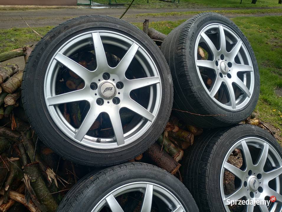 Alufelgi AEZ 17 5x112 Volkswagen Audi Seat Skoda kujawsko-pomorskie Brześć Kujawski sprzedam