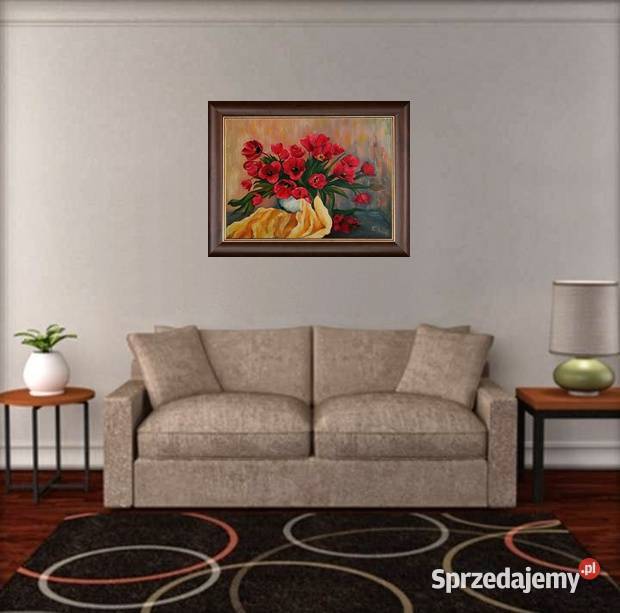 Obraz olejny Tulipany Lublin