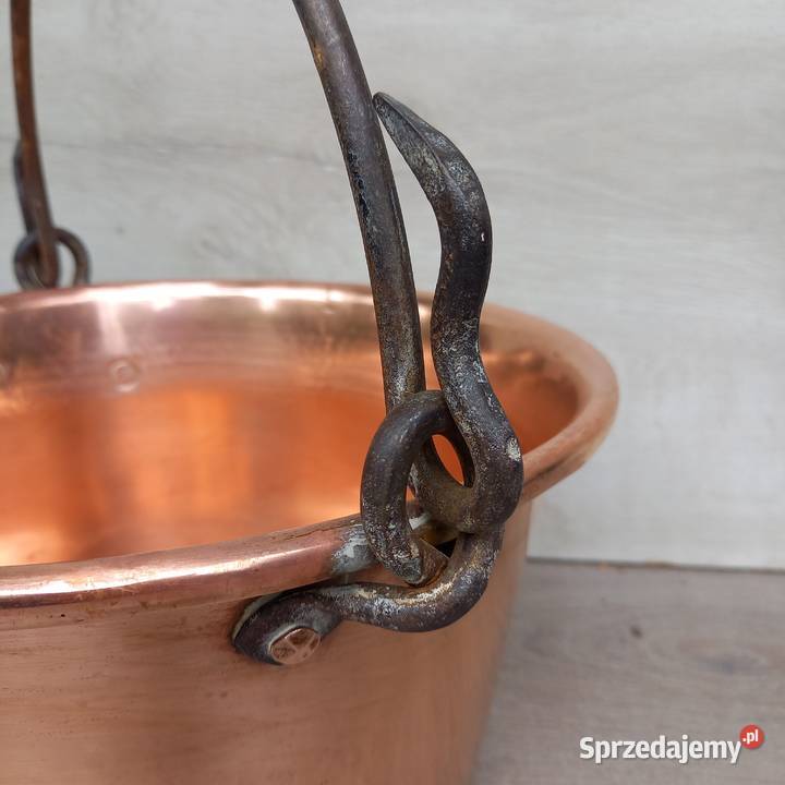 Miedziany kocioł miedziany kociołek poj 7 litrów Warszawa