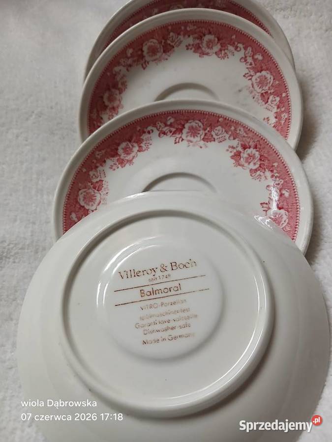 Talerzyk VilleroyBoch Porcelana i szkło Warszawa sprzedam