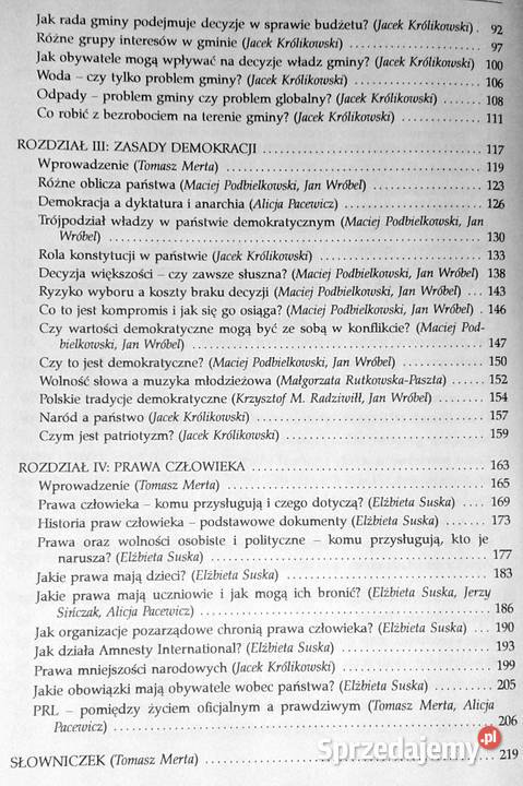 Kształcenie obywatelskie w szkole samorządowej Chełm