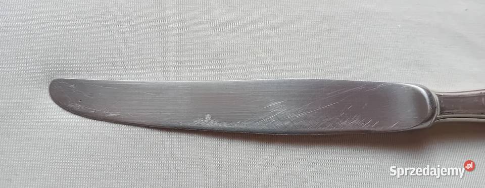 Platerowany nóż stołowy Hefra MET 90 PRL Koźminek sprzedam