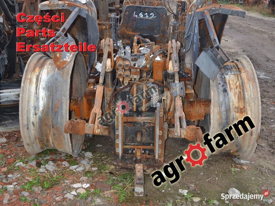 John Deere 6200SE części skrzynia biegów silnik Byków