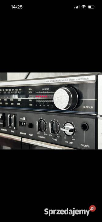 SANYO MW3LU Stereo Radio Cassette Warszawa sprzedam