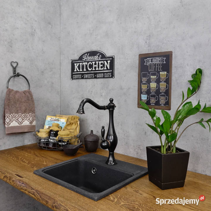 Bateria kuchenna stojąca czarna BRISTOL świętokrzyskie sprzedam