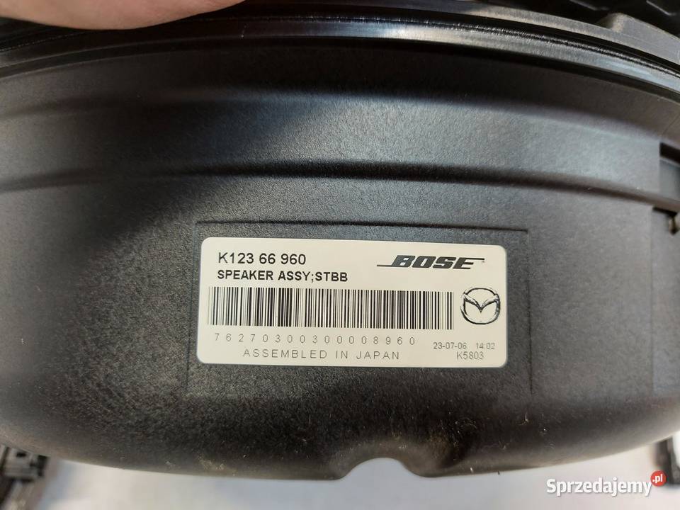 Mazda CX5 II Lift GŁOŚNIKI SUBWOOFER WZMACNIACZ