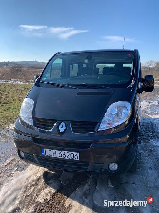 Renault Trafic 8 osobowy czarny Chełm