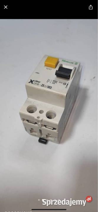 Wyłącznik różnicowoprądowy 230 V IP20 Firmy Gliwice