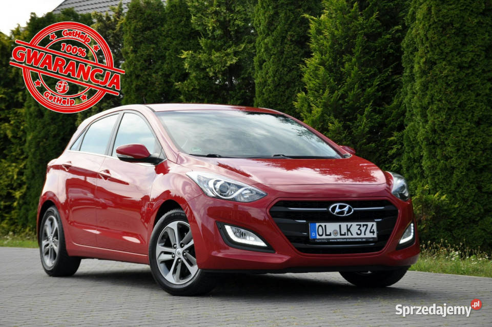 Hyundai i30 16i120LiftLedDuża NaviGrzana komputer pokładowy