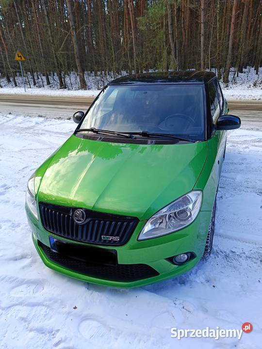 Skoda Fabia 2 VRS benzyna 180 łódzkie Tomaszów Mazowiecki