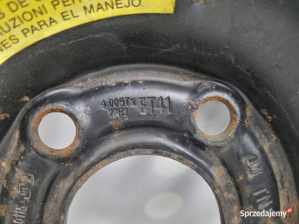KOŁO DOJAZDOWE Opel Vectra C Astra H dojazdówka Chełm