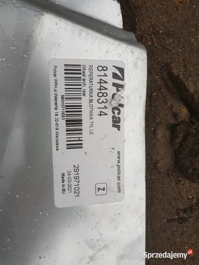 Reperaturki Blotnika Tylnego Toyota Rav 4 Karoseria Elbląg