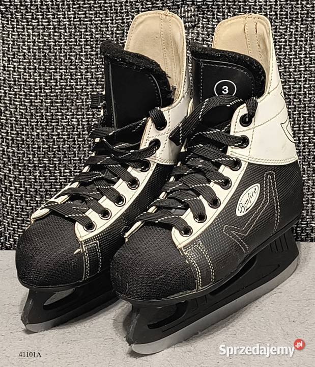 Łyżwy hokejowe rozmiar 35 wkładki 225 Skóra Piotrków Trybunalski