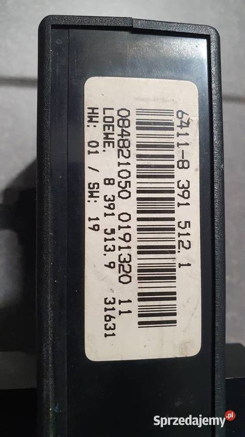 Sterownik klimatyzacji BMW E36 641183915121 wielkopolskie Lusowo